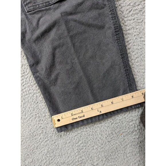 Carhartt Pants Mens 38x34 (Actual 38x31) Double Front Knee Duck Carpenter Gray - Picture 10 of 16